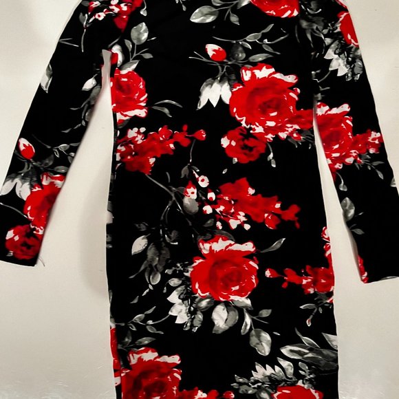 Floral Dress - (Has Some Give / new / Small Size) (free w/purchase) - Picture 3 of 13